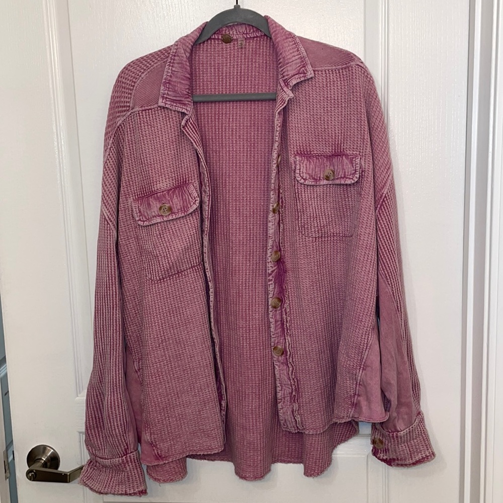 Free People Scout Shacket size XS
